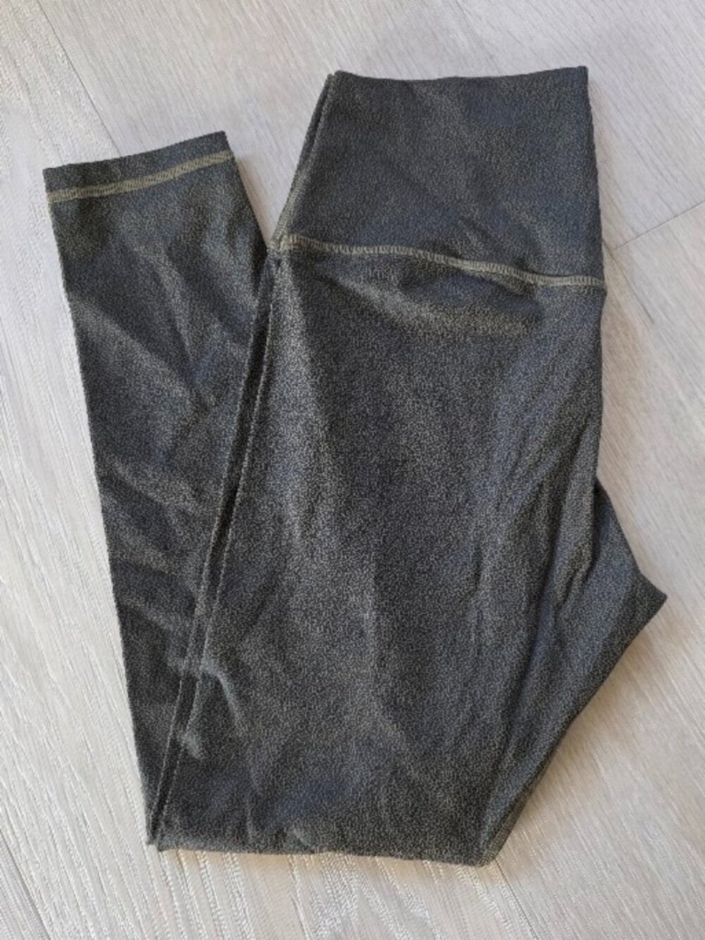 Zyia Active Crackled Leather High-Rise Leggings